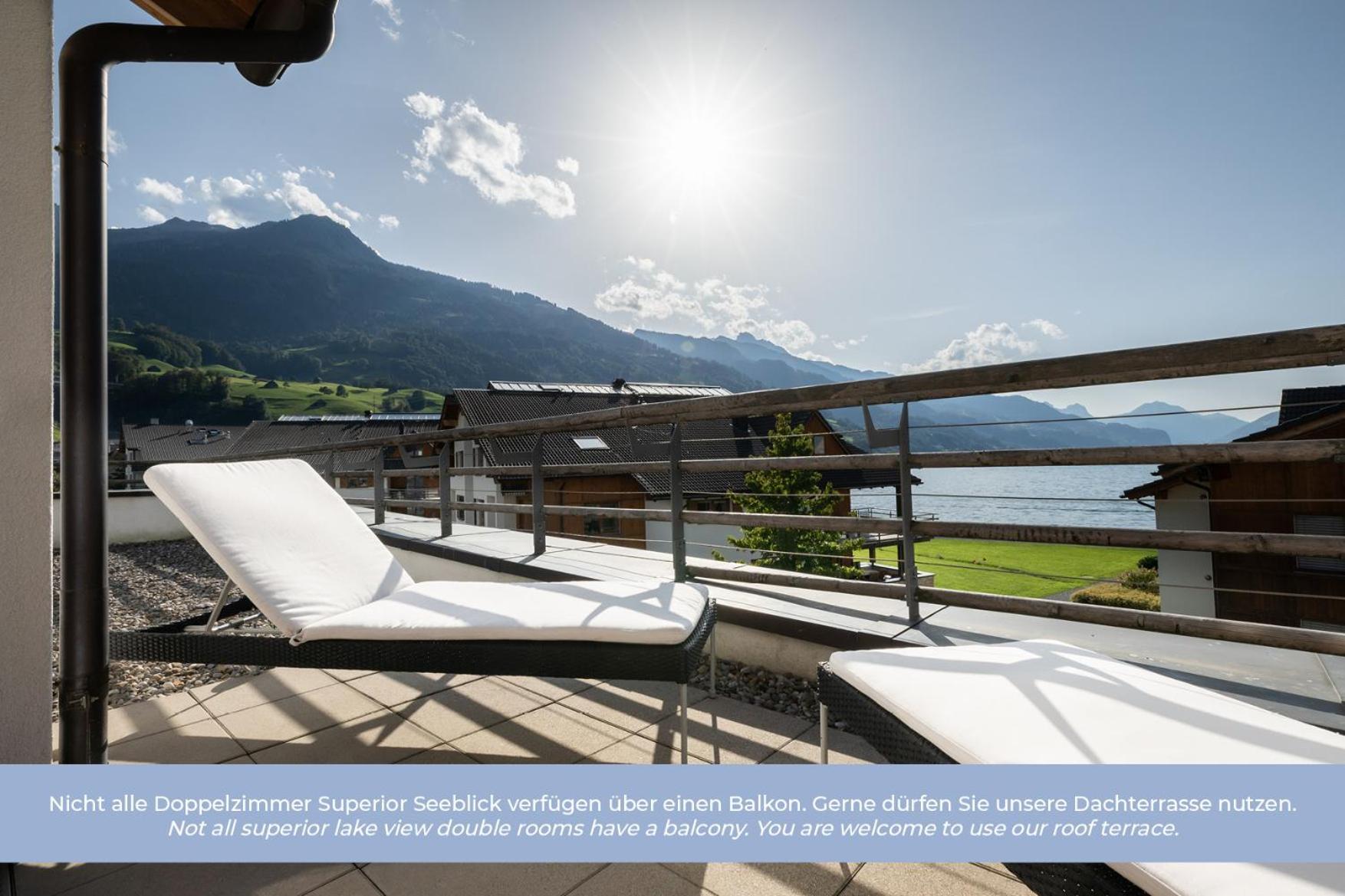 Marina Walensee Hotel Unterterzen Eksteriør billede