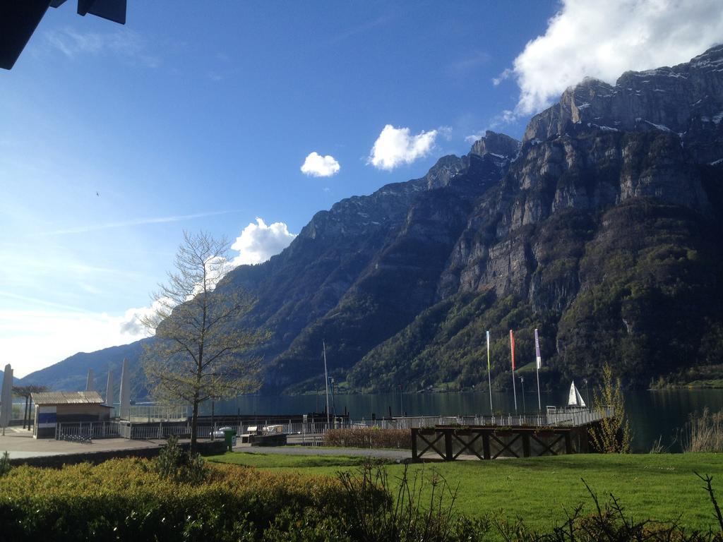 Marina Walensee Hotel Unterterzen Eksteriør billede