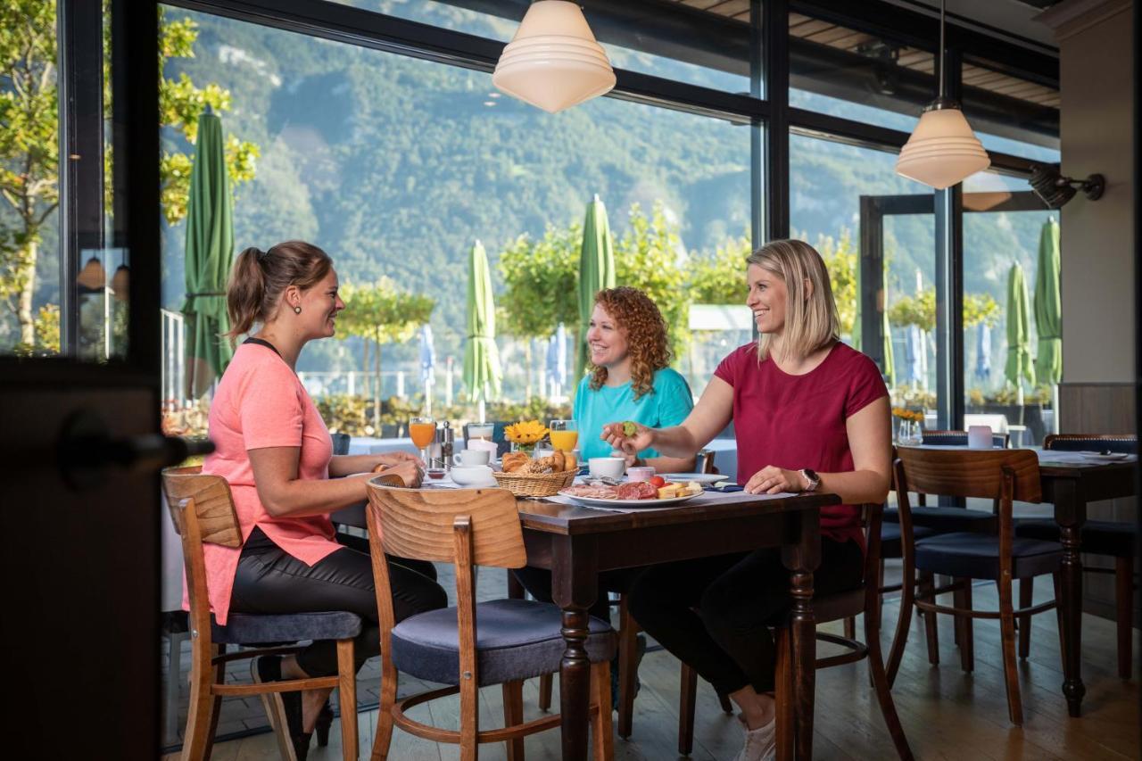 Marina Walensee Hotel Unterterzen Eksteriør billede