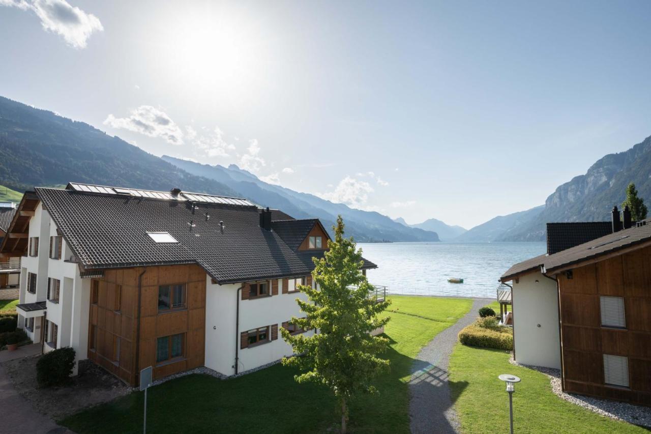 Marina Walensee Hotel Unterterzen Eksteriør billede