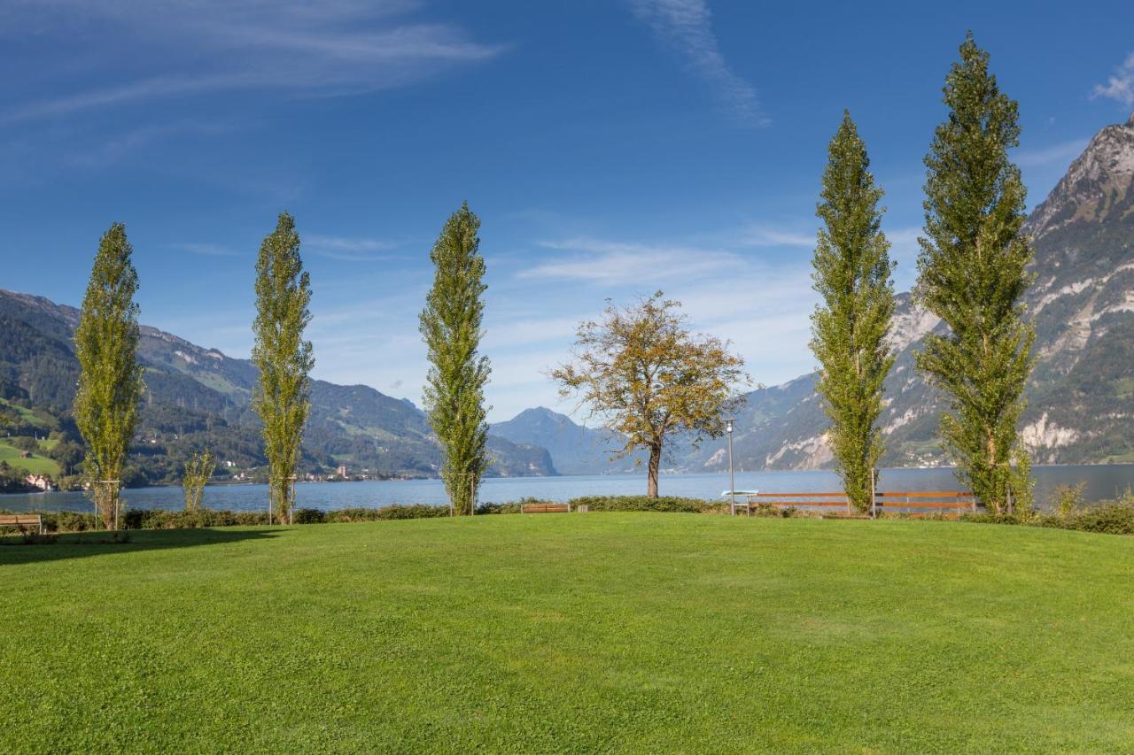 Marina Walensee Hotel Unterterzen Eksteriør billede